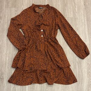 Amkoyam animal print dress 088989